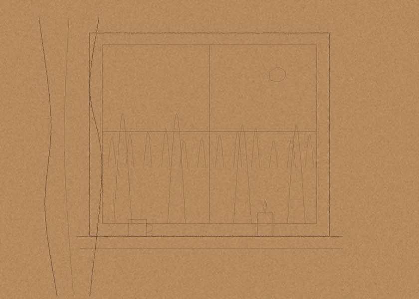 1. Boceto a lápiz